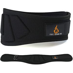 Fire Team Fit Weight Lifting Belt for Men and Women